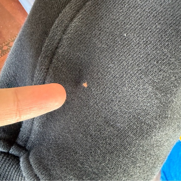 Lululemon Scuba Oversized Funnel Neck Half Zip Crop Sweatshirt Sz M/L Black READ - Picture 11 of 16